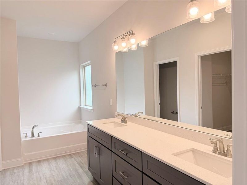 Furnished interior view inside a new home in Magnolia Villas, Cornelia (Image 7).
