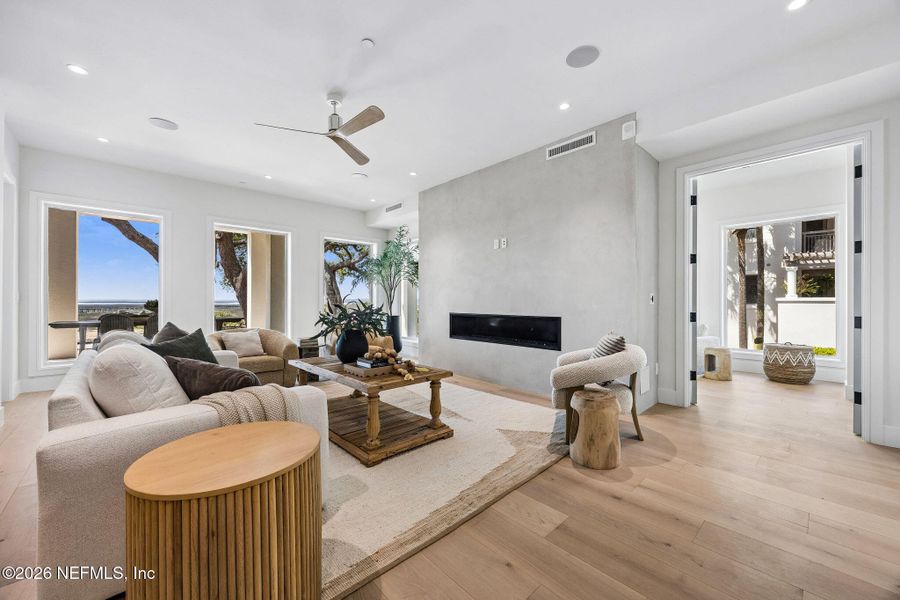 Furnished interior view inside a new home in , Fernandina Beach (Image 12).