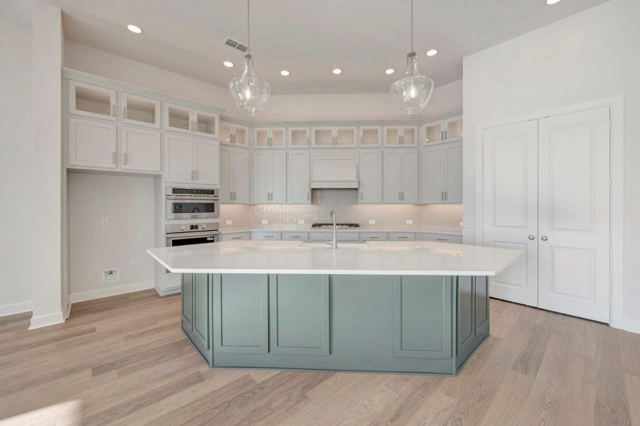 Furnished interior view inside a new home in Brookewater 55’ Homesites, Rosenberg (Image 5).