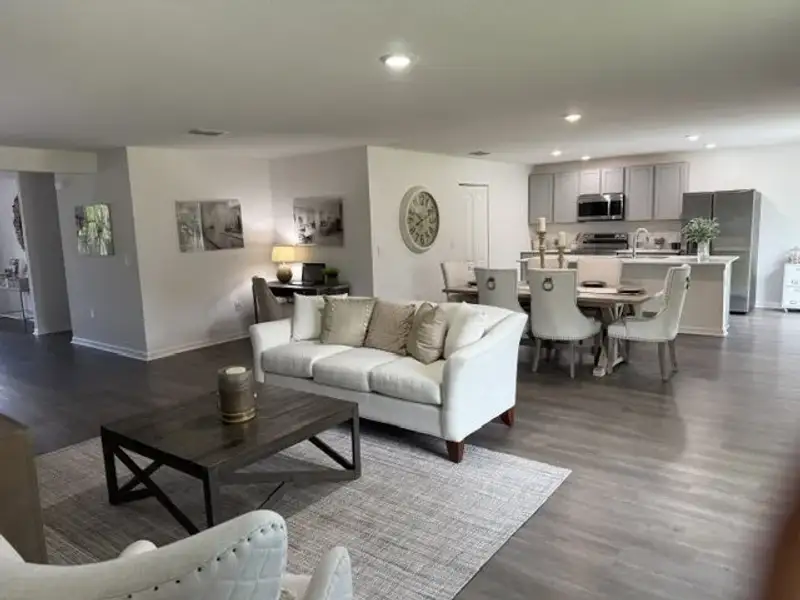 Representative furnished interior of a home built from the Orchid by Maronda Homes in North Port, North Port (Image 6).