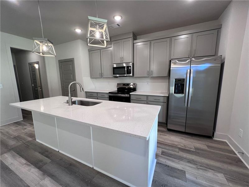 Furnished interior view inside a new home in , Norcross (Image 8).