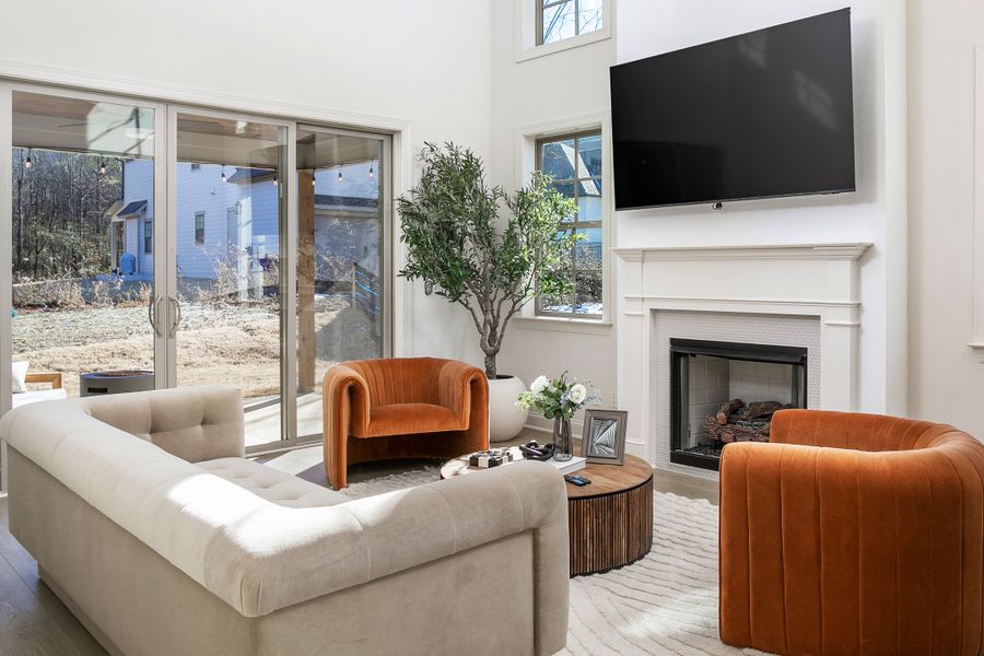 Representative furnished interior of a home built from the The Everwood by Greentech Homes LLC in The Thicket at Sedman Hills, Hixson (Image 15).
