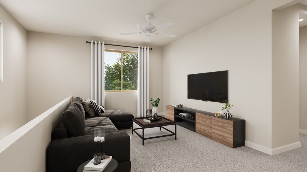 Representative furnished interior of a home built from the Sierra Plan 3509 by Tri Pointe Homes in Soleo, San Tan Valley (Image 8).