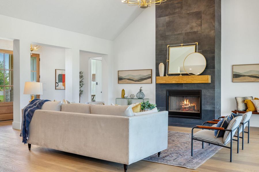 Furnished interior view inside a new home in , Chappell Hill (Image 9).