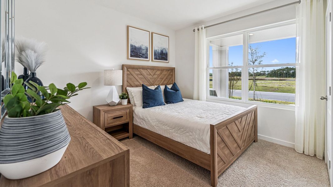 Furnished interior view inside a new home in Ironwood, Daytona Beach (Image 10).