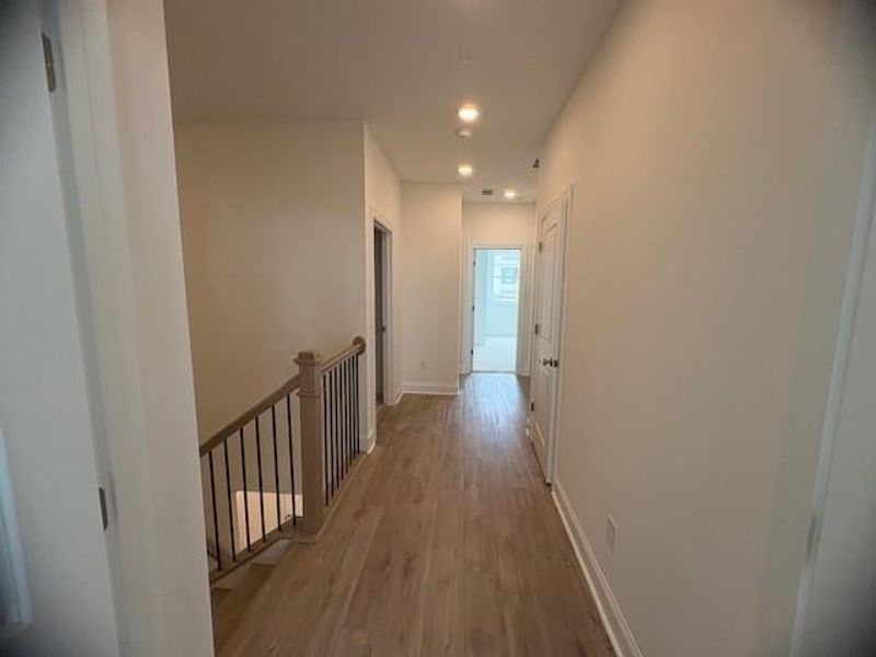 upstairs hallway - hard surface flooring upstairs hallway - hard surface flooring