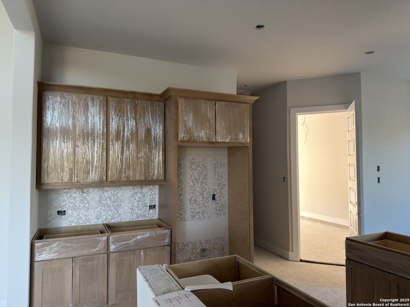 In-progress construction of a new home in Potranco Oaks, Castroville, TX (Image 14). In-progress construction of a new home in Potranco Oaks, Castroville, TX (Image 14).