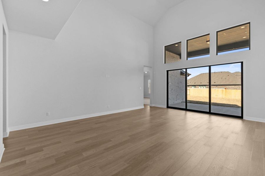 Family Room with soaring ceiling Family Room with soaring ceiling