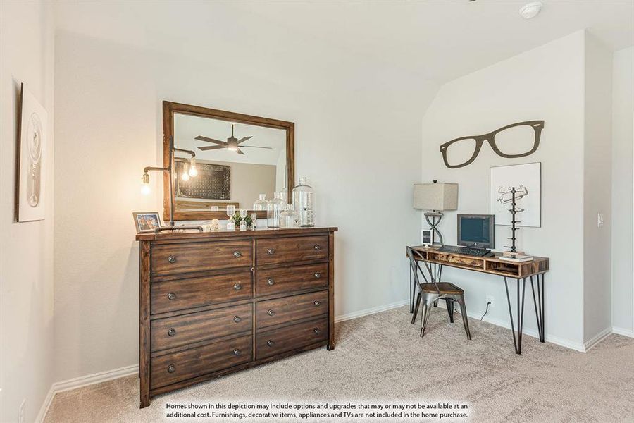 Furnished interior view inside a new home in Liberty, Melissa (Image 10).