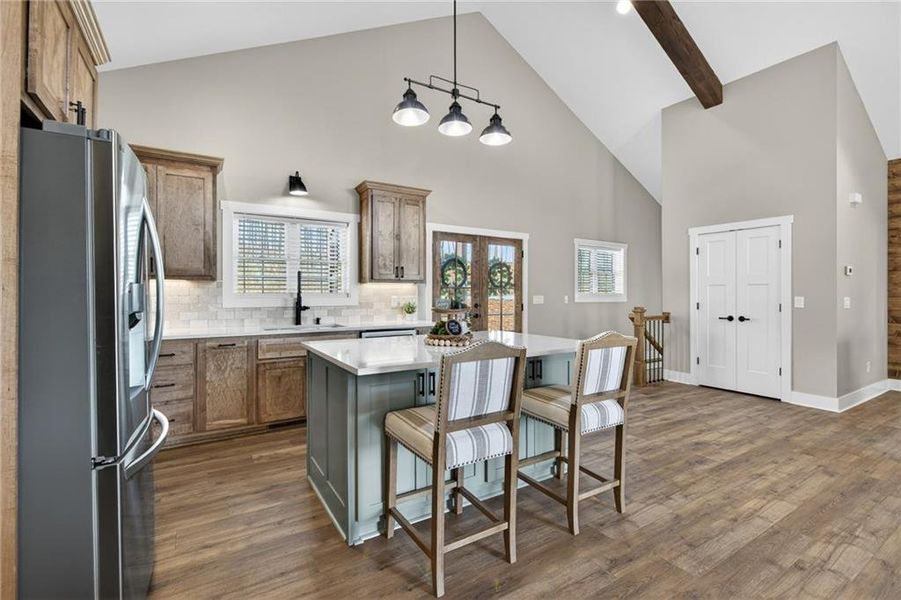 Furnished interior view inside a new home in , Morganton (Image 15).