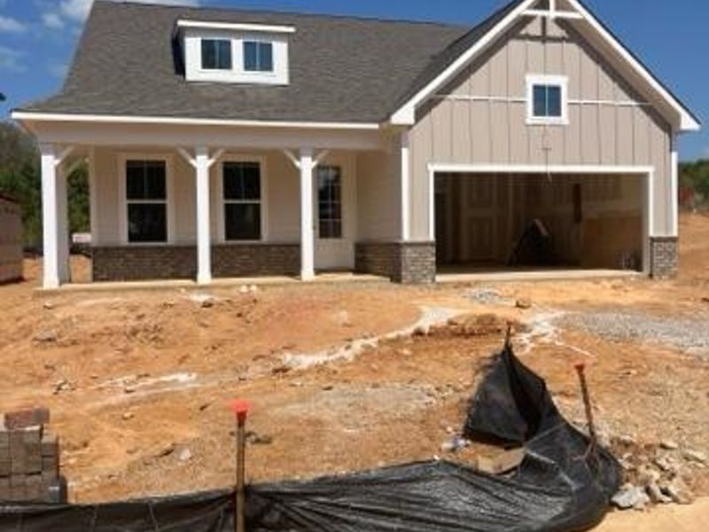 In-progress construction of a new home in Sage on North Main, Wake Forest, NC (Image 9).