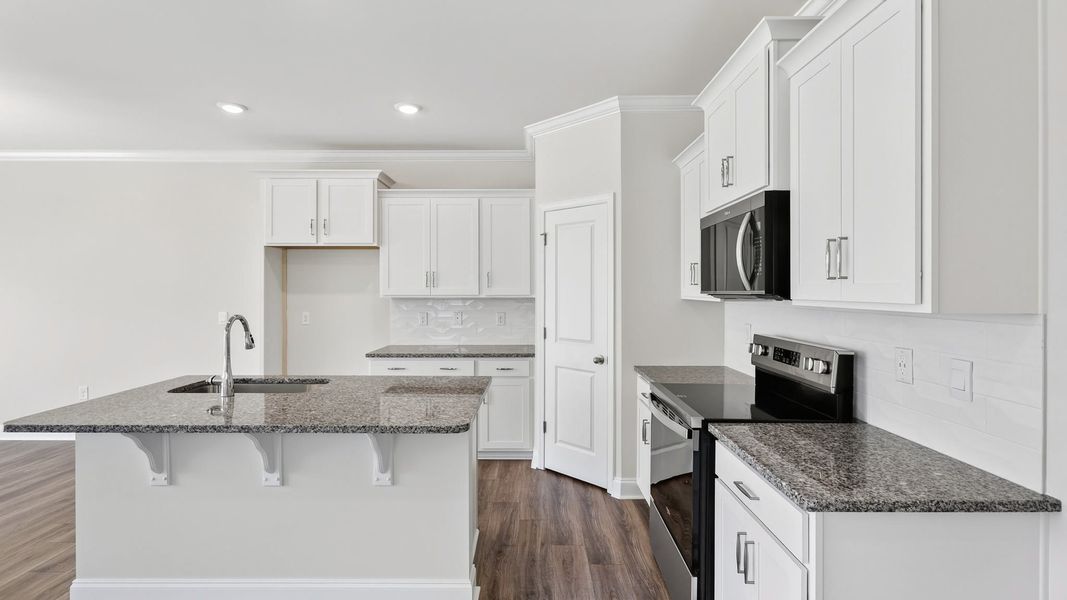 Furnished interior view inside a new home in The Townes at Stonecrest, Hendersonville (Image 8).