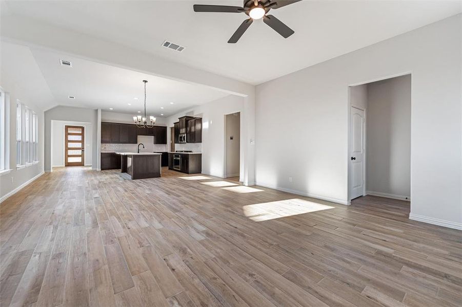 Spacious, unfurnished interior of a new home in Northstar, Haslet (Image 37). Spacious, unfurnished interior of a new home in Northstar, Haslet (Image 37).