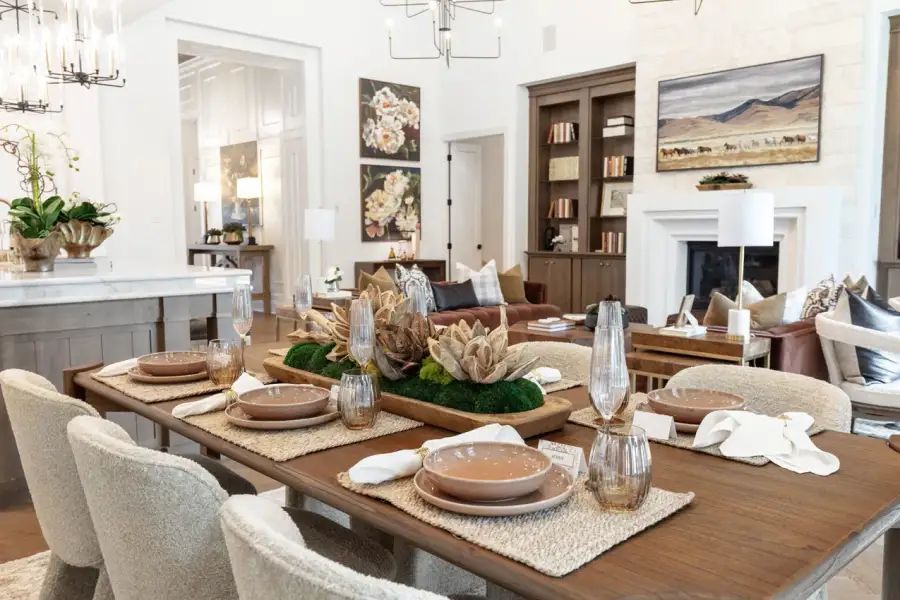 Representative Dining Room - some options shown Representative Dining Room - some options shown