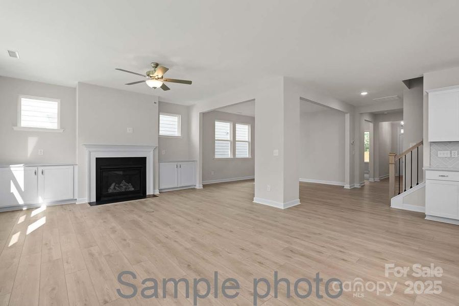 Spacious, unfurnished interior of a new home in Enclave at Belmont, Belmont (Image 10).