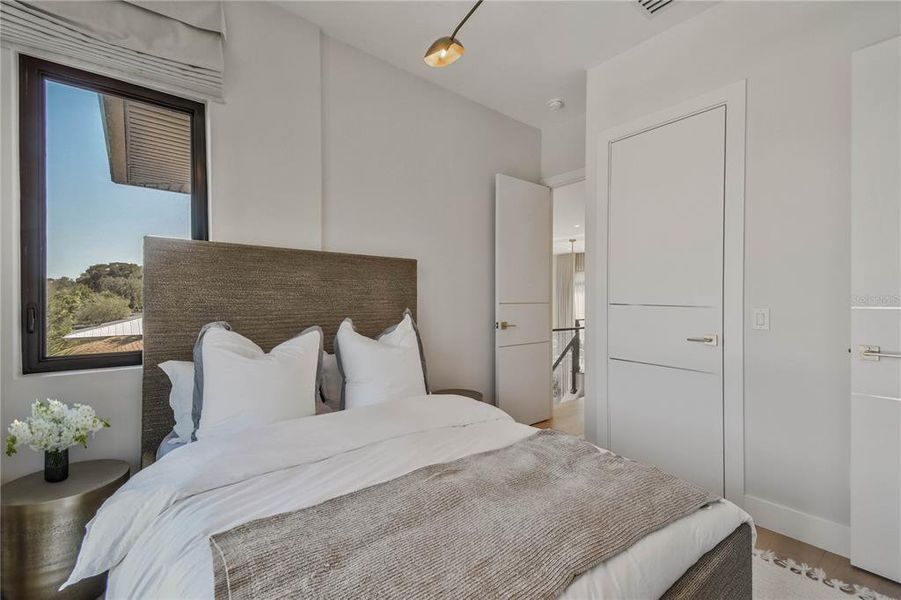 Furnished interior view inside a new home in , Dunedin (Image 38).