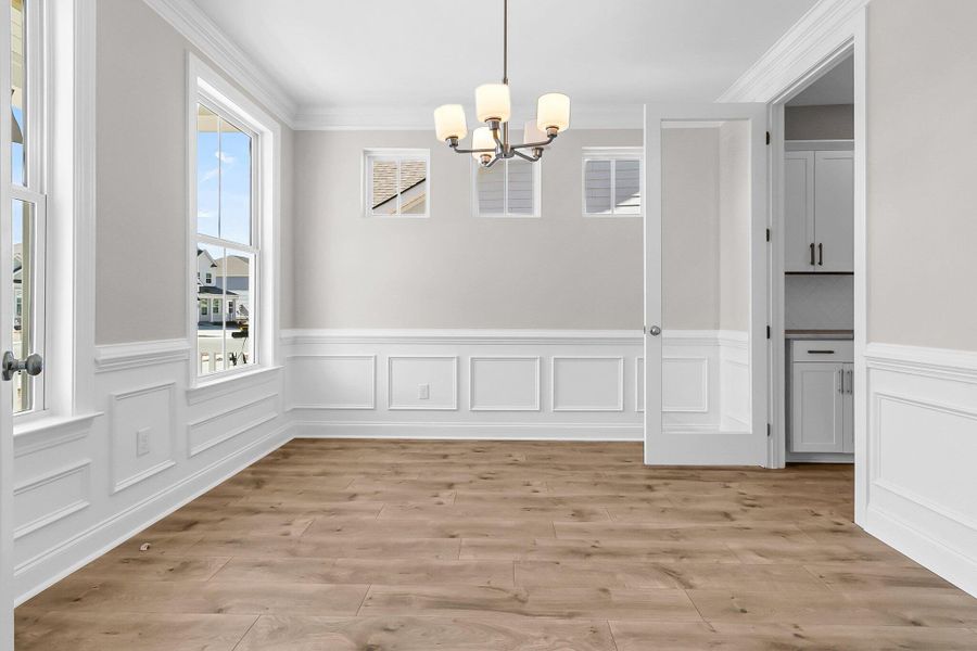 Spacious, unfurnished interior of a new home in Tidewater at Lakes of Cane Bay, Summerville (Image 12). Spacious, unfurnished interior of a new home in Tidewater at Lakes of Cane Bay, Summerville (Image 12).