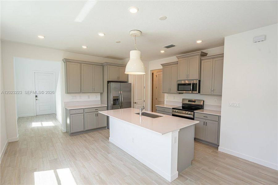 Furnished interior view inside a new home in Seagrove, Fort Pierce (Image 7). Furnished interior view inside a new home in Seagrove, Fort Pierce (Image 7).