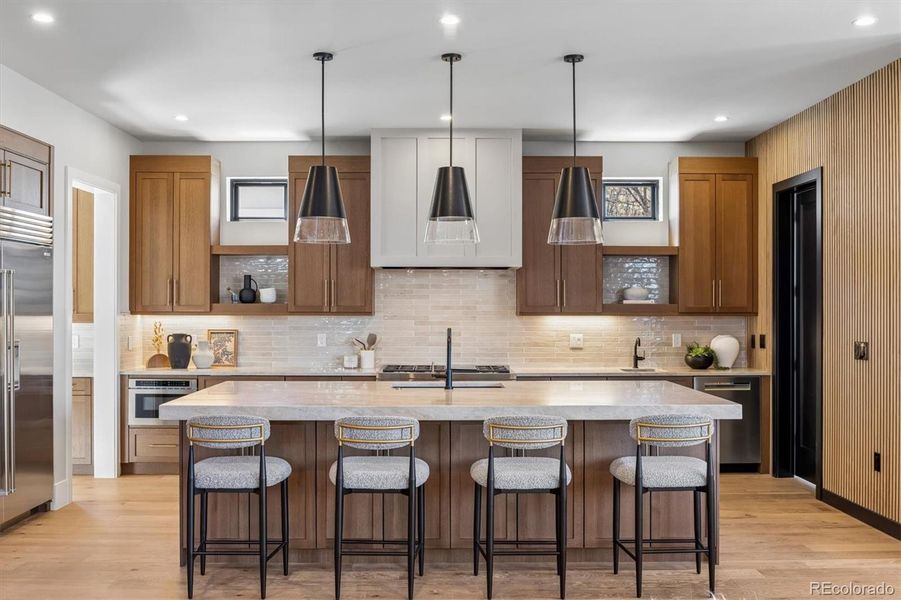 Furnished interior view inside a new home in , Denver (Image 34).