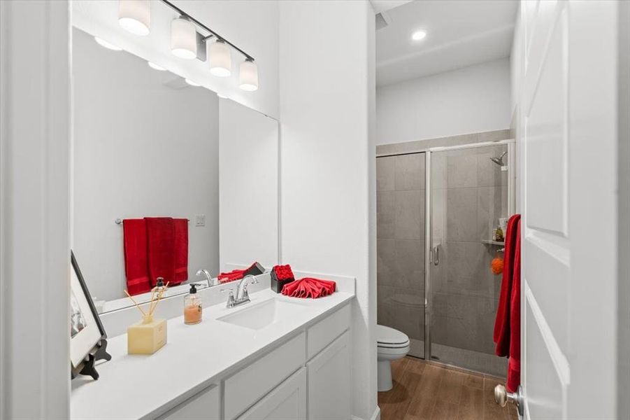 Furnished interior view inside a new home in North Sky, Celina (Image 19).