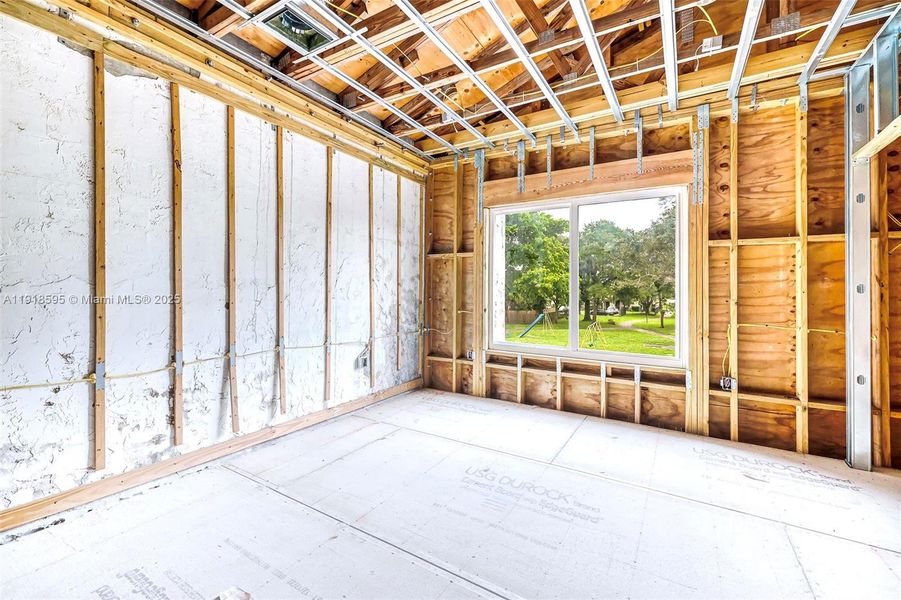 In-progress construction of a new home in , Fort Lauderdale, FL (Image 42).