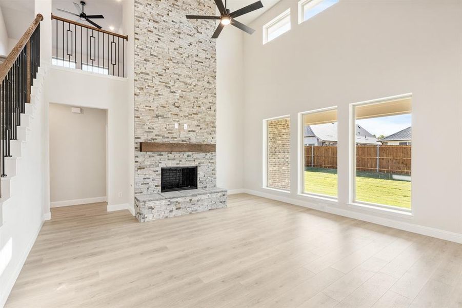 Spacious, unfurnished interior of a new home in Meadow Vista 60-65, Anna (Image 37). Spacious, unfurnished interior of a new home in Meadow Vista 60-65, Anna (Image 37).