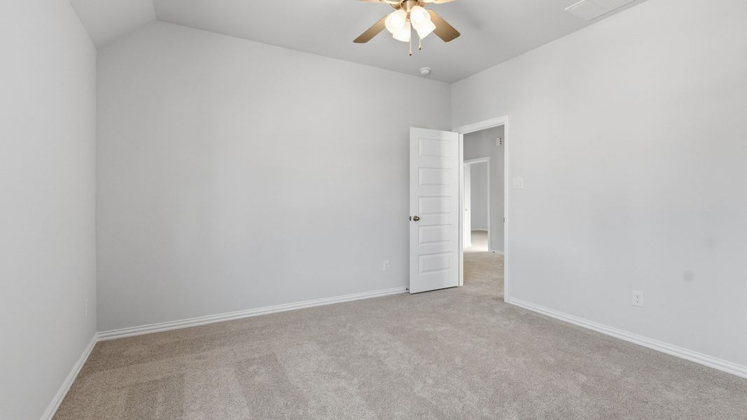 Furnished interior view inside a new home in The Woodlands Hills, Willis (Image 31).