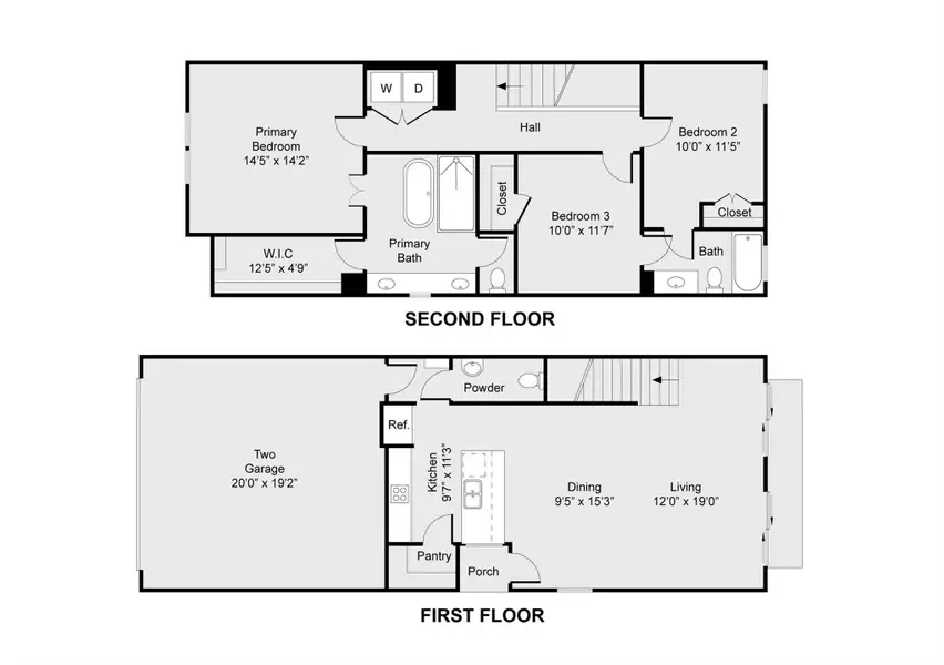 2D floor plan layout of this home in , Houston, TX (Image 5).