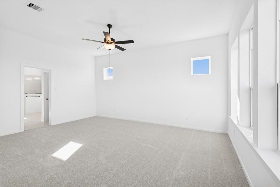 Spacious, unfurnished interior of a new home in The Grand Prairie 50’, Hockley (Image 31). Spacious, unfurnished interior of a new home in The Grand Prairie 50’, Hockley (Image 31).