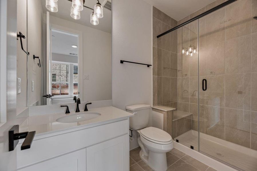 Furnished interior view inside a new home in Providence Cove, McKinney (Image 12).