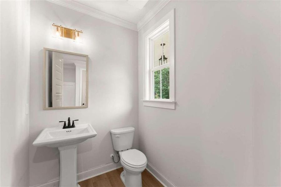 Furnished interior view inside a new home in , Clarkesville (Image 12).