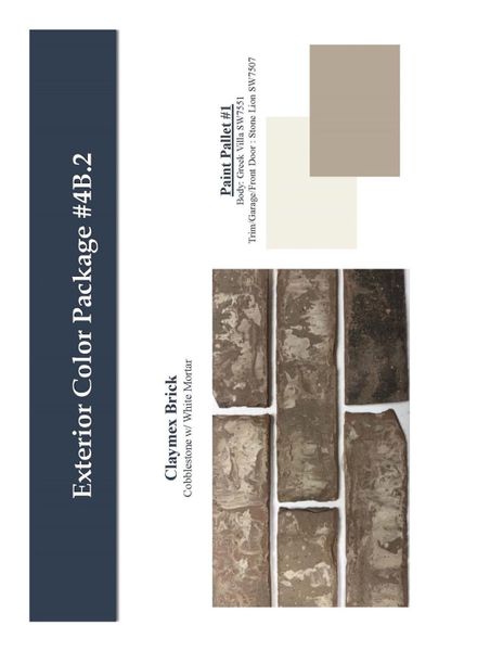 Sample of building materials used in homes in Sundance Cove, Crosby (Image 5). Sample of building materials used in homes in Sundance Cove, Crosby (Image 5).