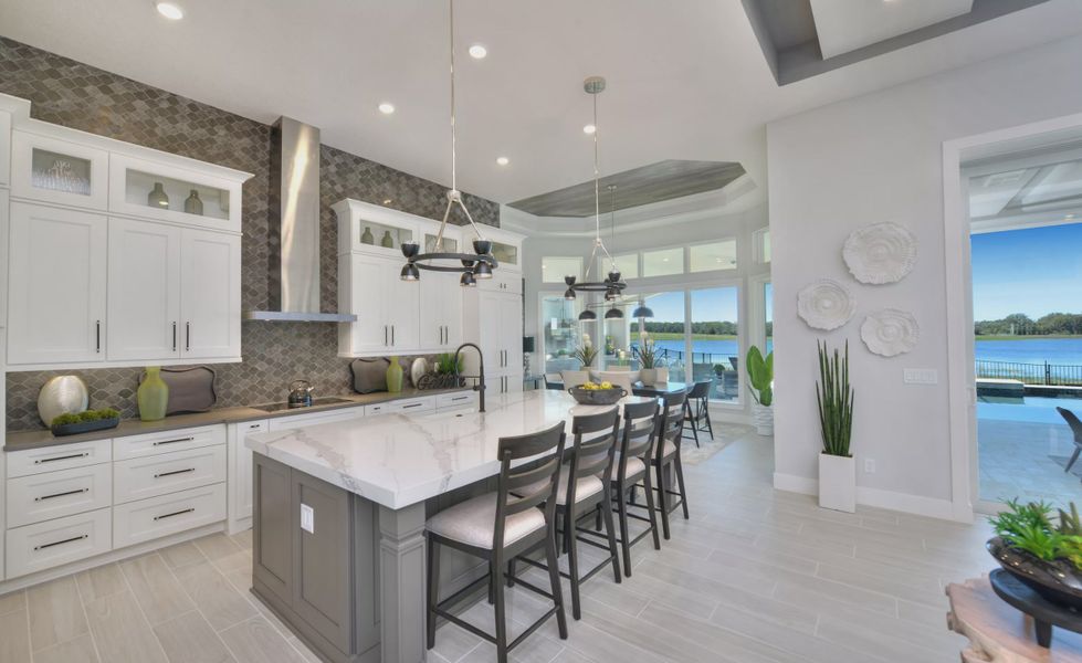 Furnished interior view inside a new home in West Hill Estates, Dade City (Image 5).