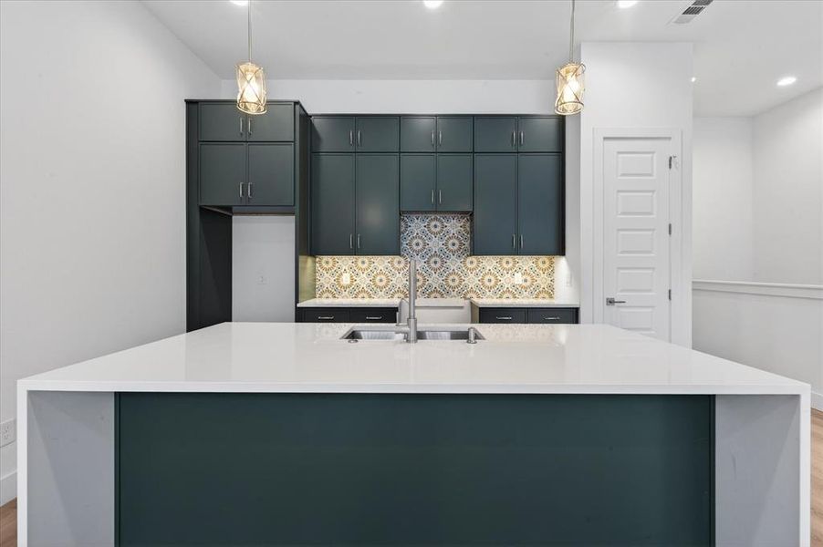 Furnished interior view inside a new home in , Dallas (Image 18). Furnished interior view inside a new home in , Dallas (Image 18).