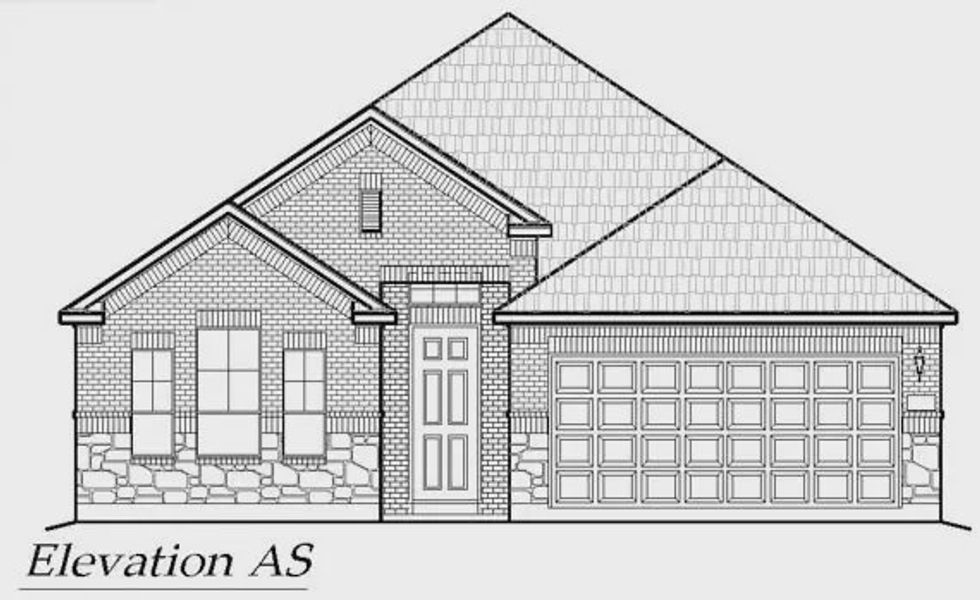 Representative rendering of the exterior for the Morgan by Chesmar Homes (Image 6).