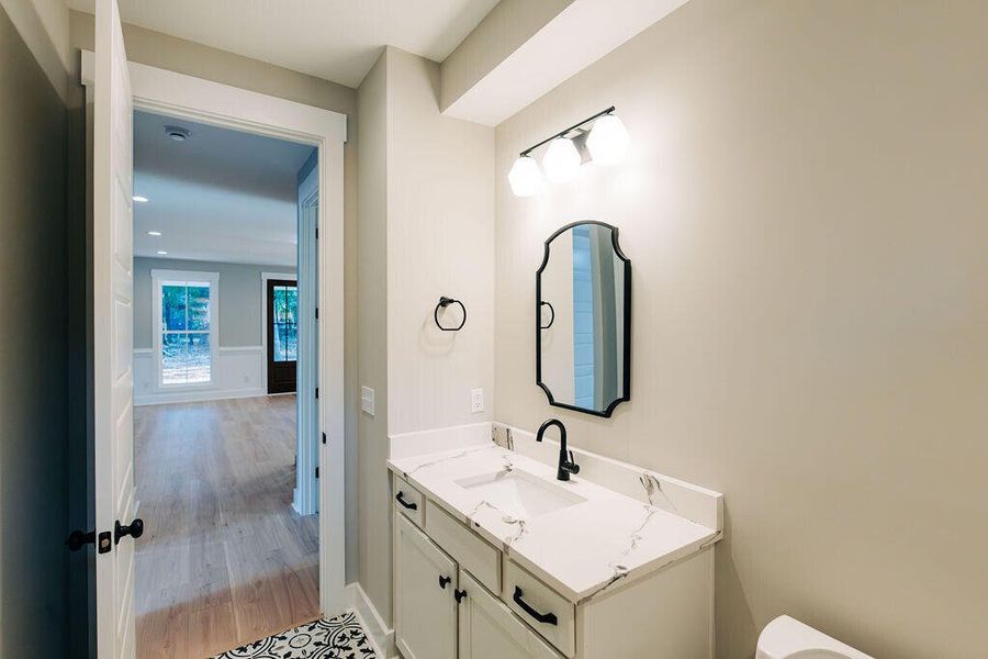 Furnished interior view inside a new home in , Walterboro (Image 16).