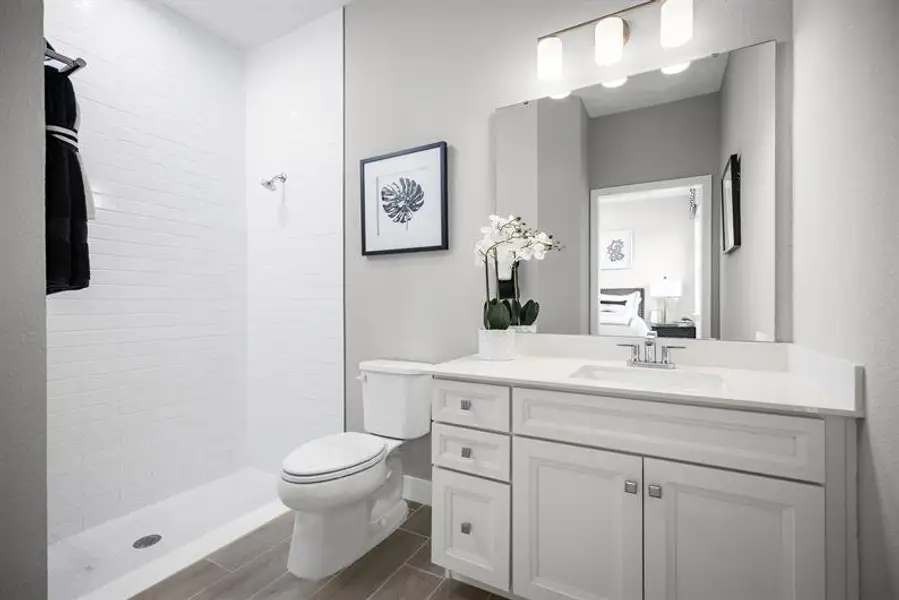 Representative furnished interior of a home built from the Winterset by Ryan Homes in Lake Nellie Crossing, Clermont (Image 11).
