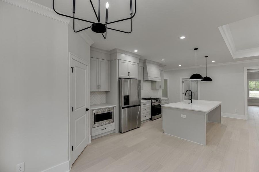 Furnished interior view inside a new home in , Pendergrass (Image 16).