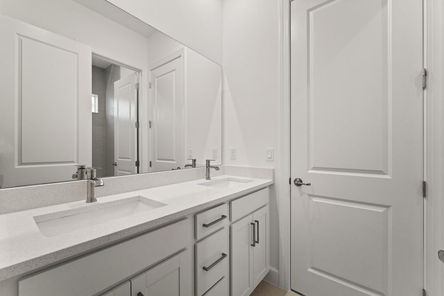 Furnished interior view inside a new home in Tradition - Seville, Port St. Lucie (Image 4). Furnished interior view inside a new home in Tradition - Seville, Port St. Lucie (Image 4).