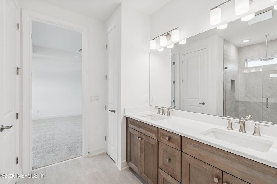 Furnished interior view inside a new home in Evergreen Island at Silverleaf - Executive, St. Augustine (Image 8).