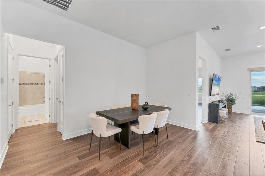 Furnished interior view inside a new home in , Parrish (Image 6).