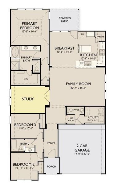 The Cheyenne Floor Plan