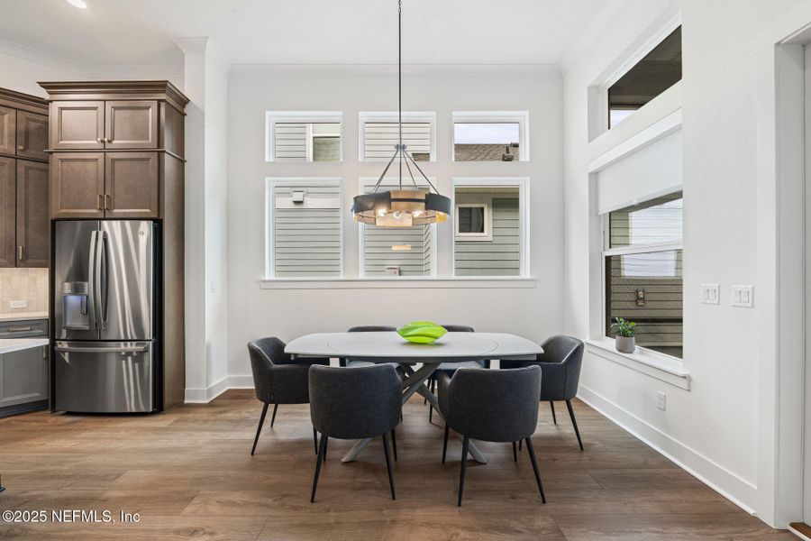 Furnished interior view inside a new home in Seven Pines 50' Rear Entry, Jacksonville (Image 49).