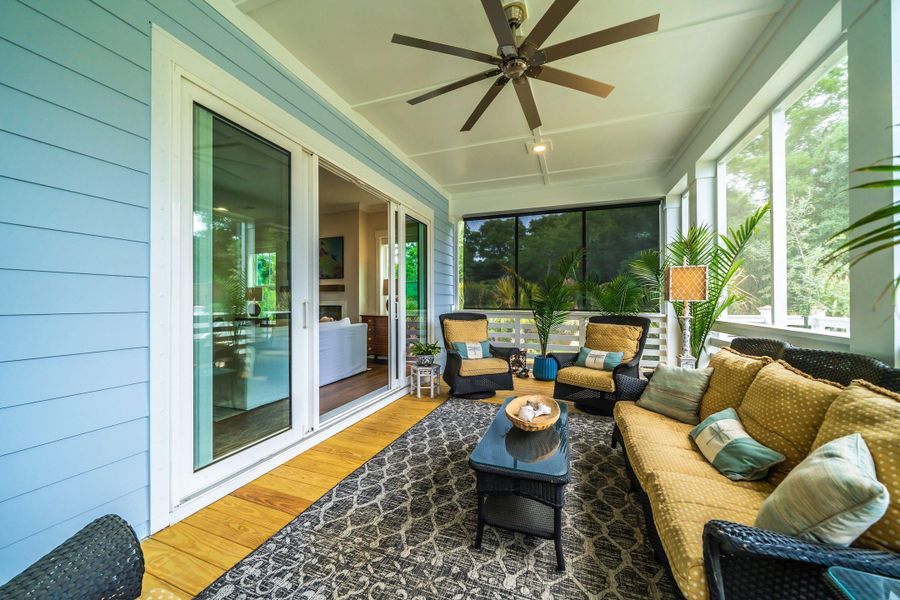 Exterior details and patio area of a home in , Mount Pleasant (Image 29).