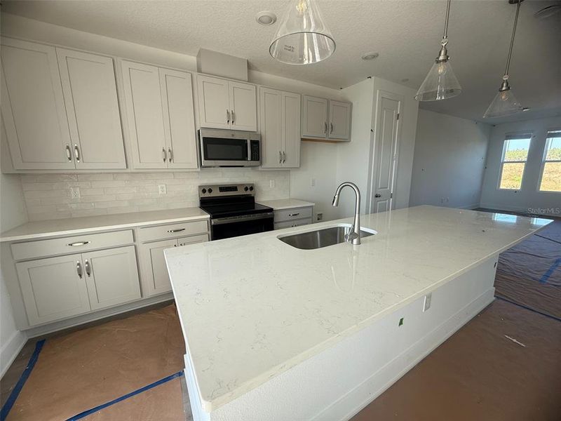 In-progress construction of a new home in Parkview at Hamlin, Winter Garden, FL (Image 24).