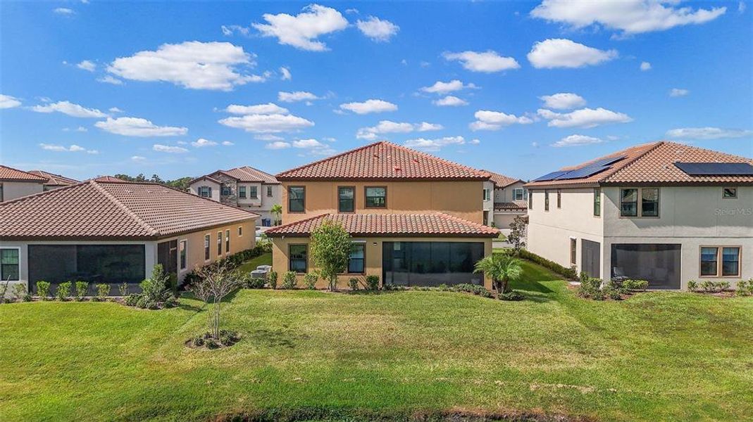 Front exterior of a new home in , Parrish, FL, highlighting curb appeal (Image 25).