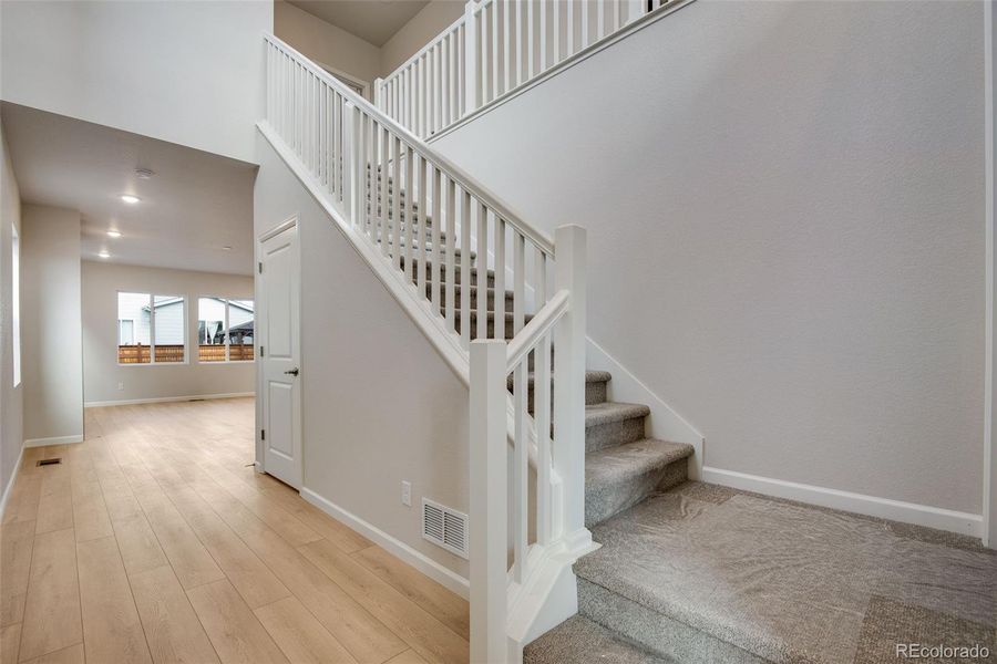 Spacious, unfurnished interior of a new home in Medley at Reunion Ridge, Commerce City (Image 37).