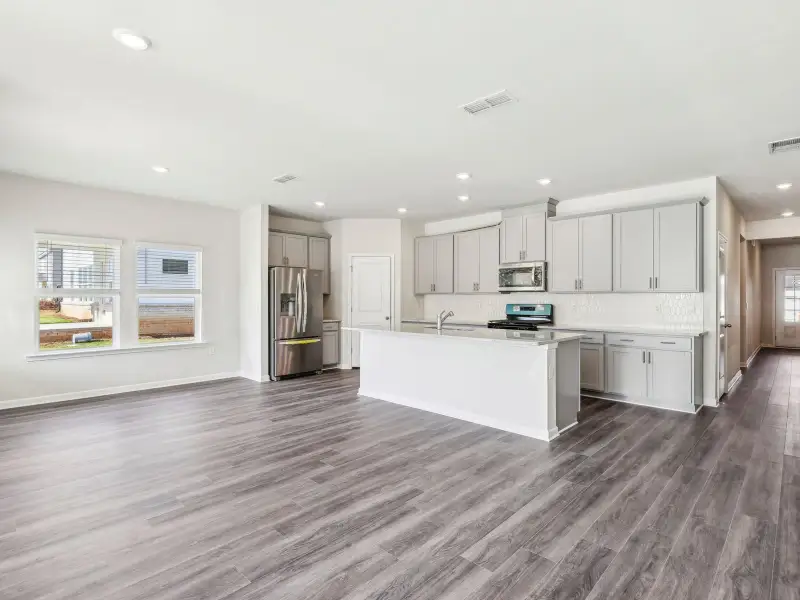 Furnished interior view inside a new home in Preserve at Mountain Creek, Pendergrass (Image 3).