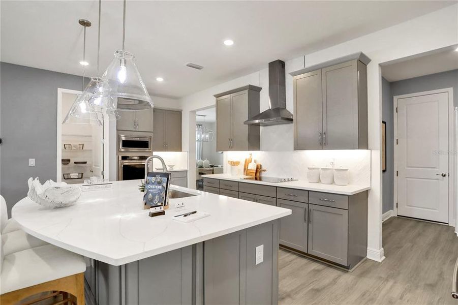 Furnished interior view inside a new home in Angeline, Land O' Lakes (Image 29).