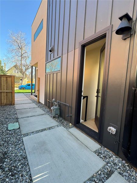 Exterior details and patio area of a home in , Denver (Image 30).